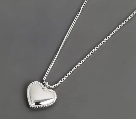 Collar corazón de culpa tuya