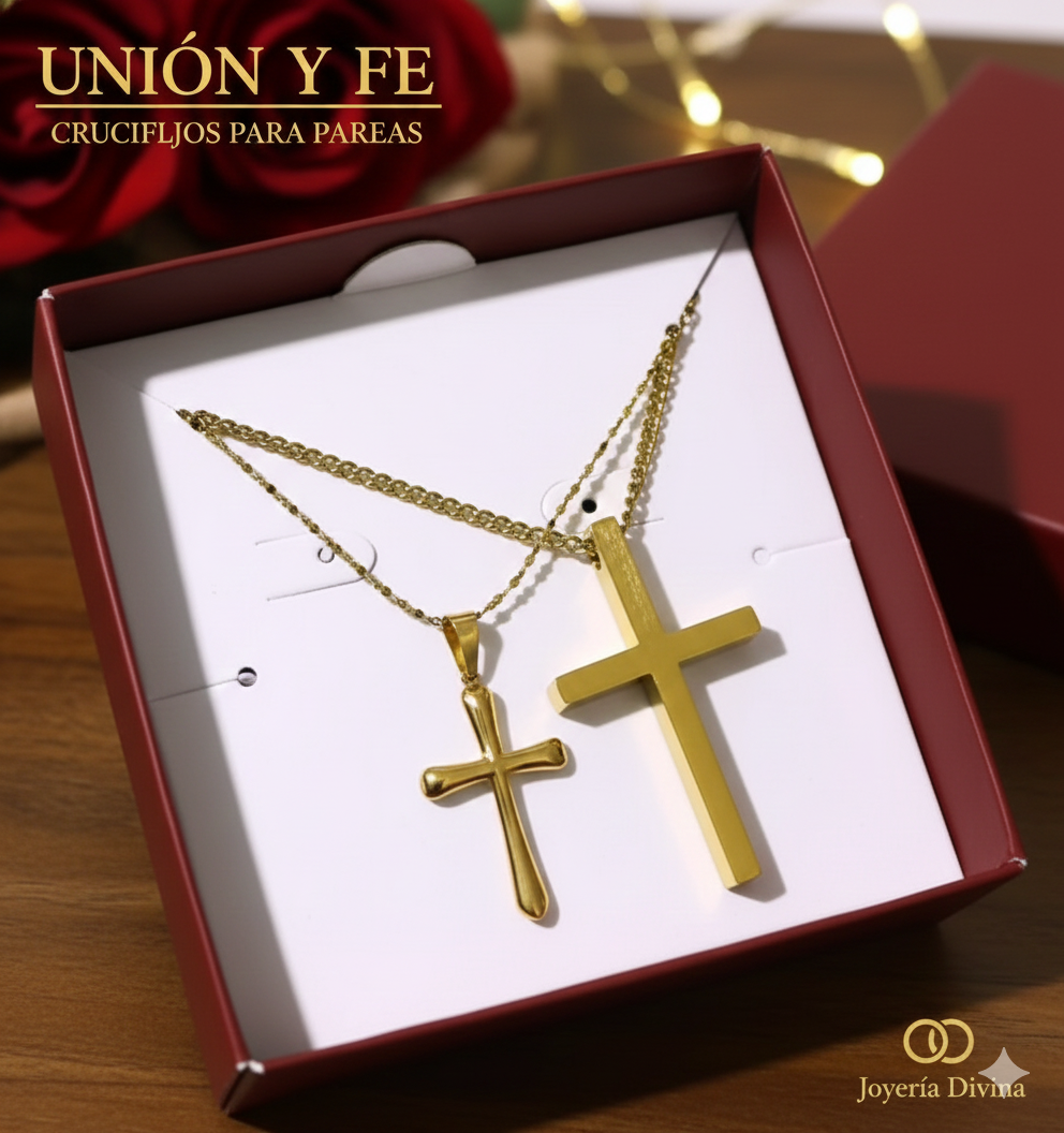 Crucifijos para compartir en pareja ❤️✝️
