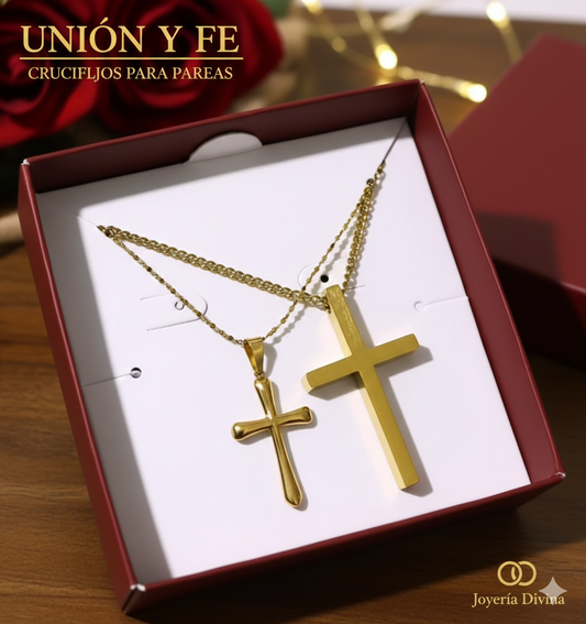 Crucifijos para compartir en pareja ❤️✝️