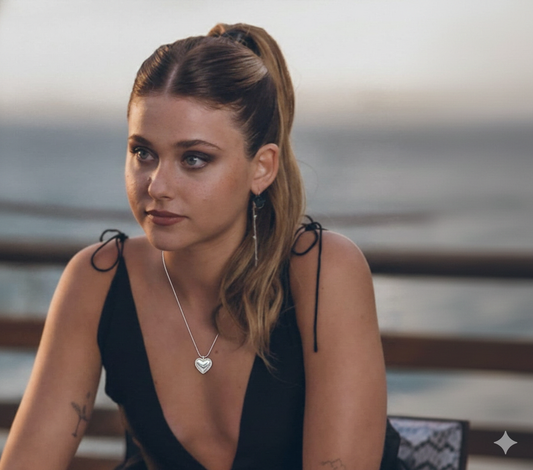 Collar corazón de culpa tuya