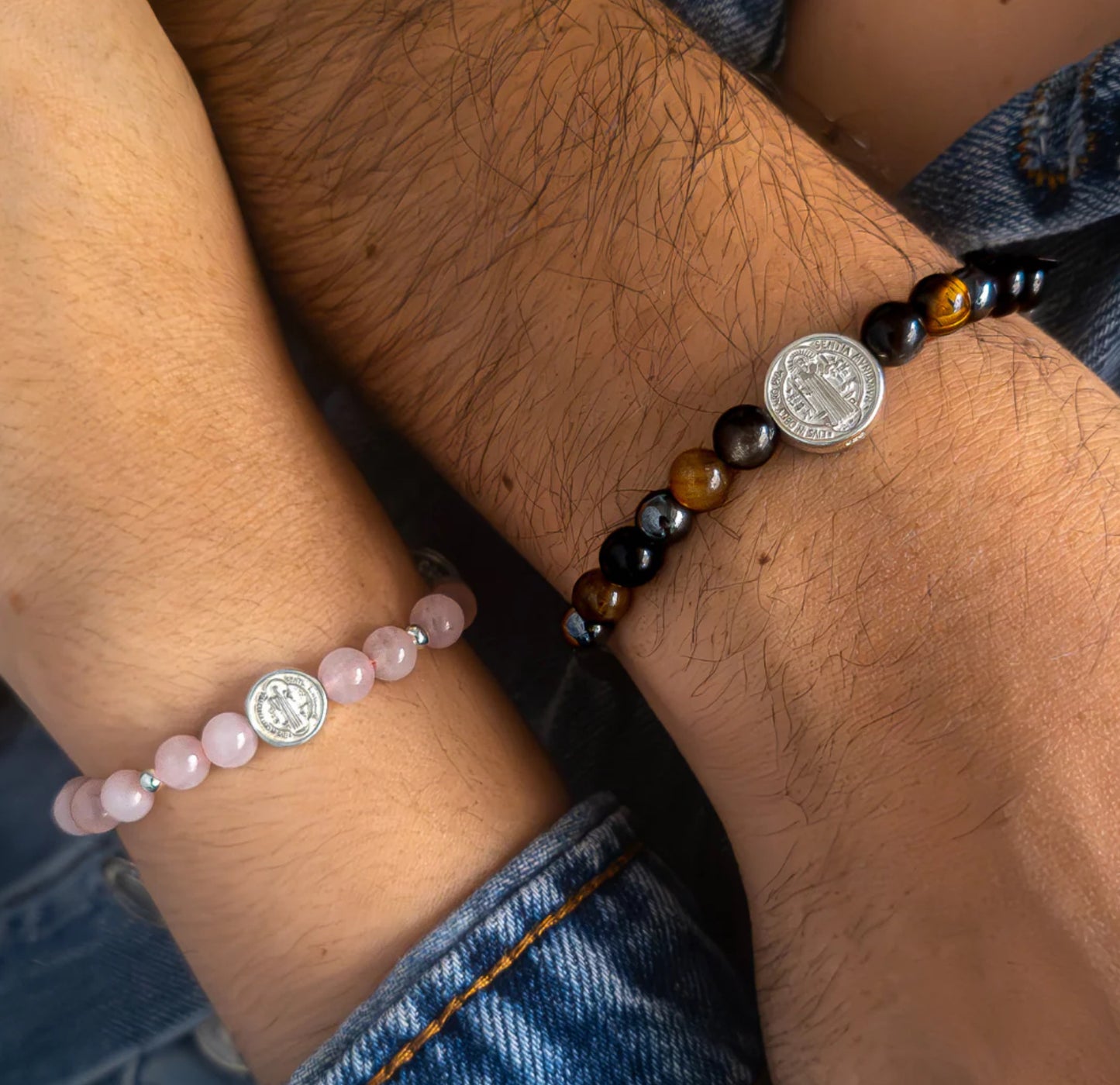 Dúo protecion: pulseras de san Benito